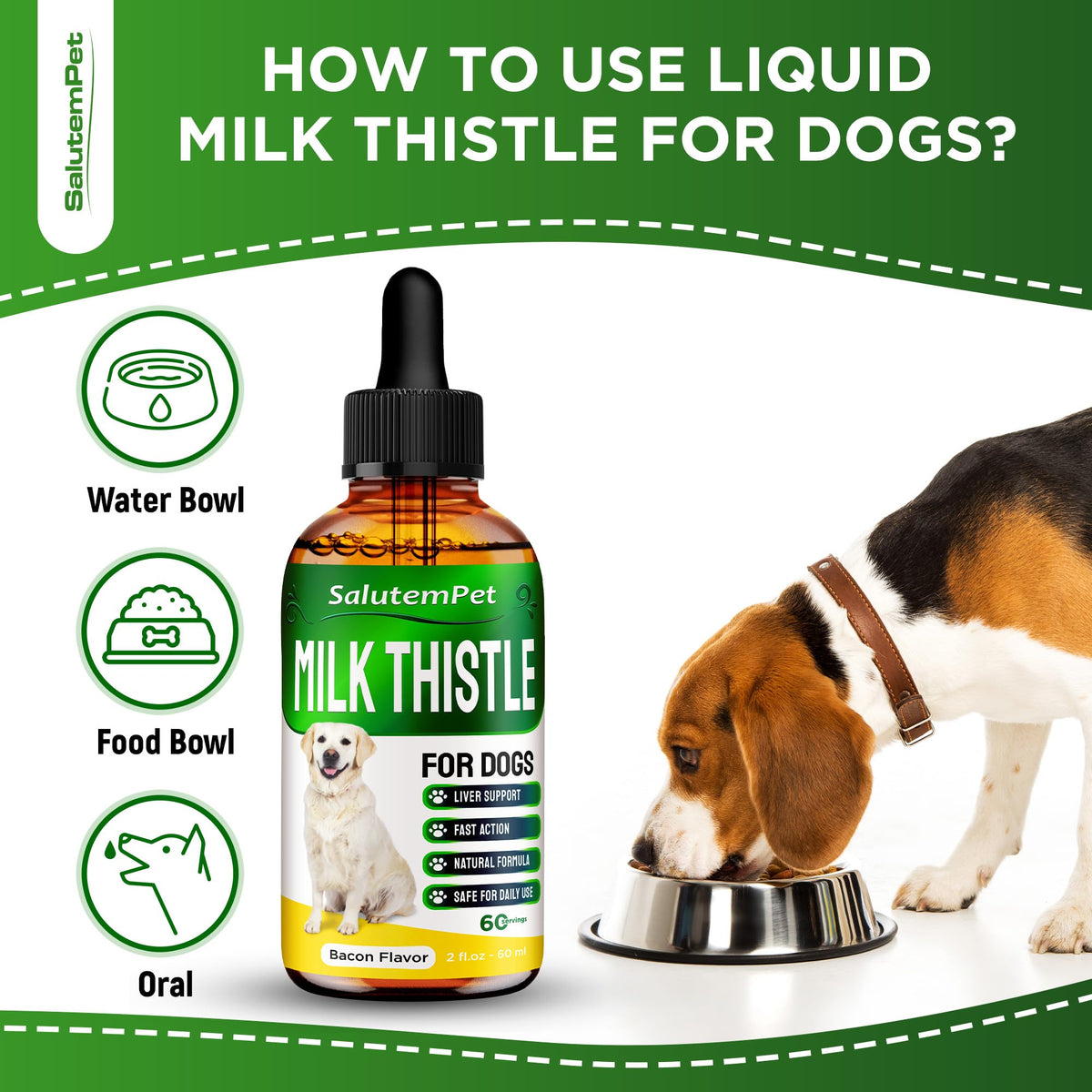 Milk Thistle Dog Liver Supplement 2 Oz G20466