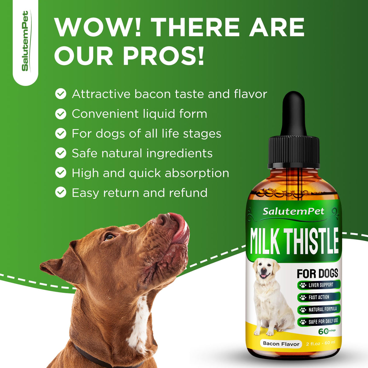 Milk Thistle Dog Liver Supplement 2 Oz G20466