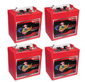 6 Volt 251 Ah Deep Cycle Battery Set of 4 L2972