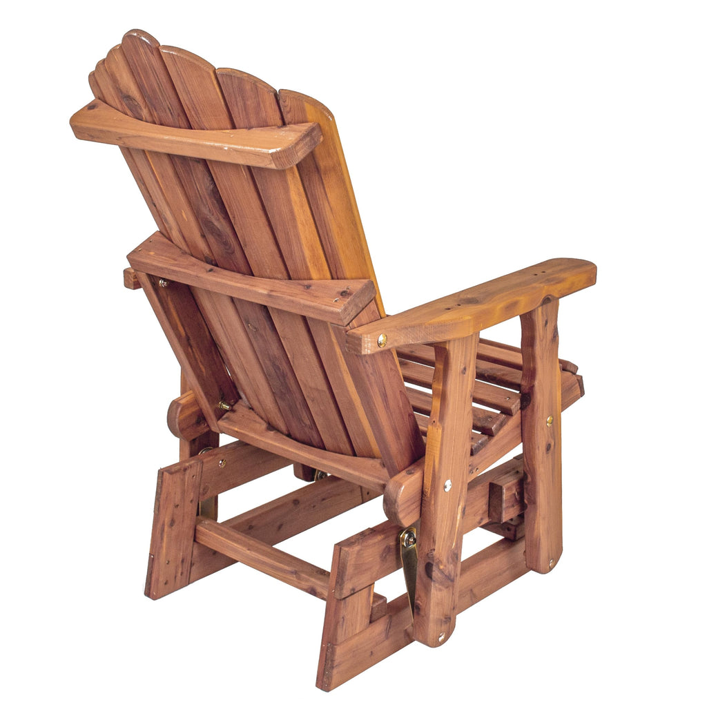 Cedar Adirondack Glider M894769