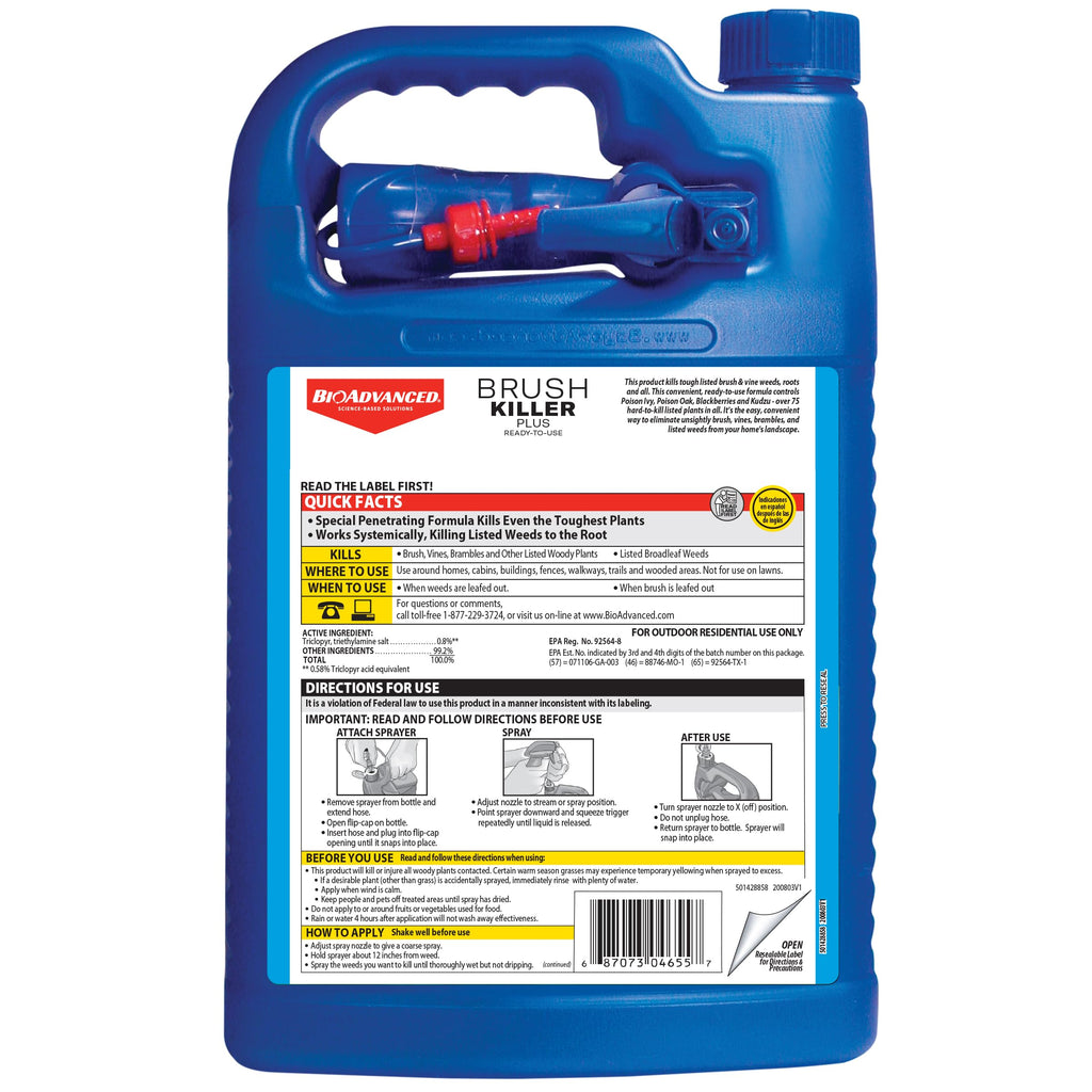 1 Gallon Ready-to-Use Brush Killer Spray Z4159