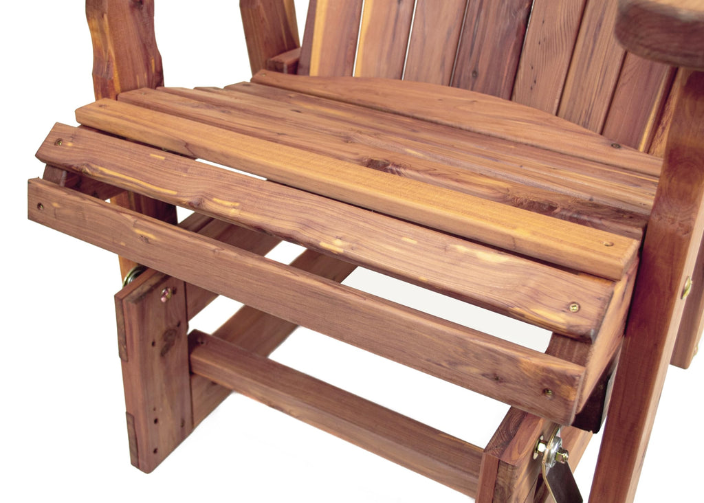 Cedar Adirondack Glider M894769