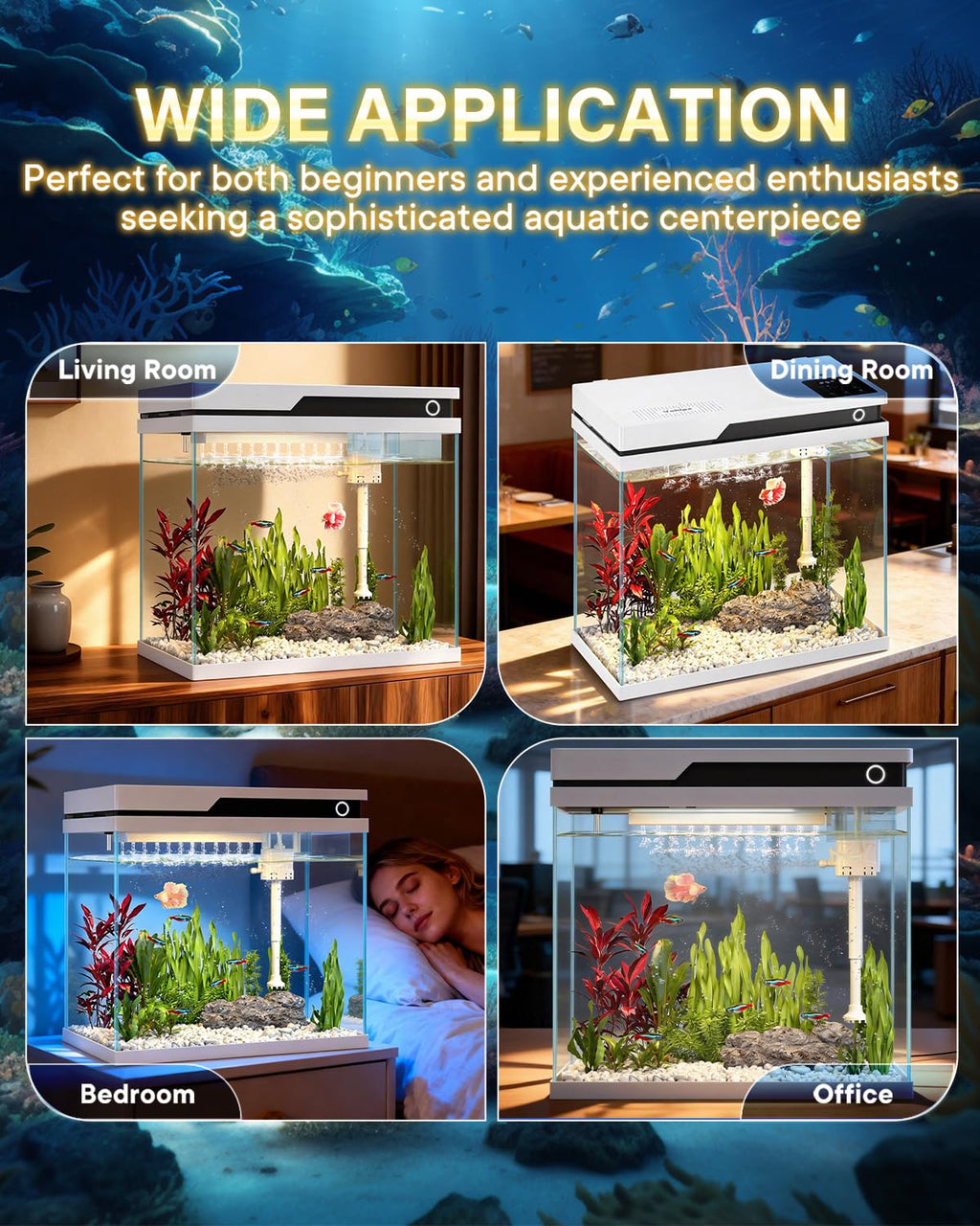 7 Gallon Fish Tank H8325