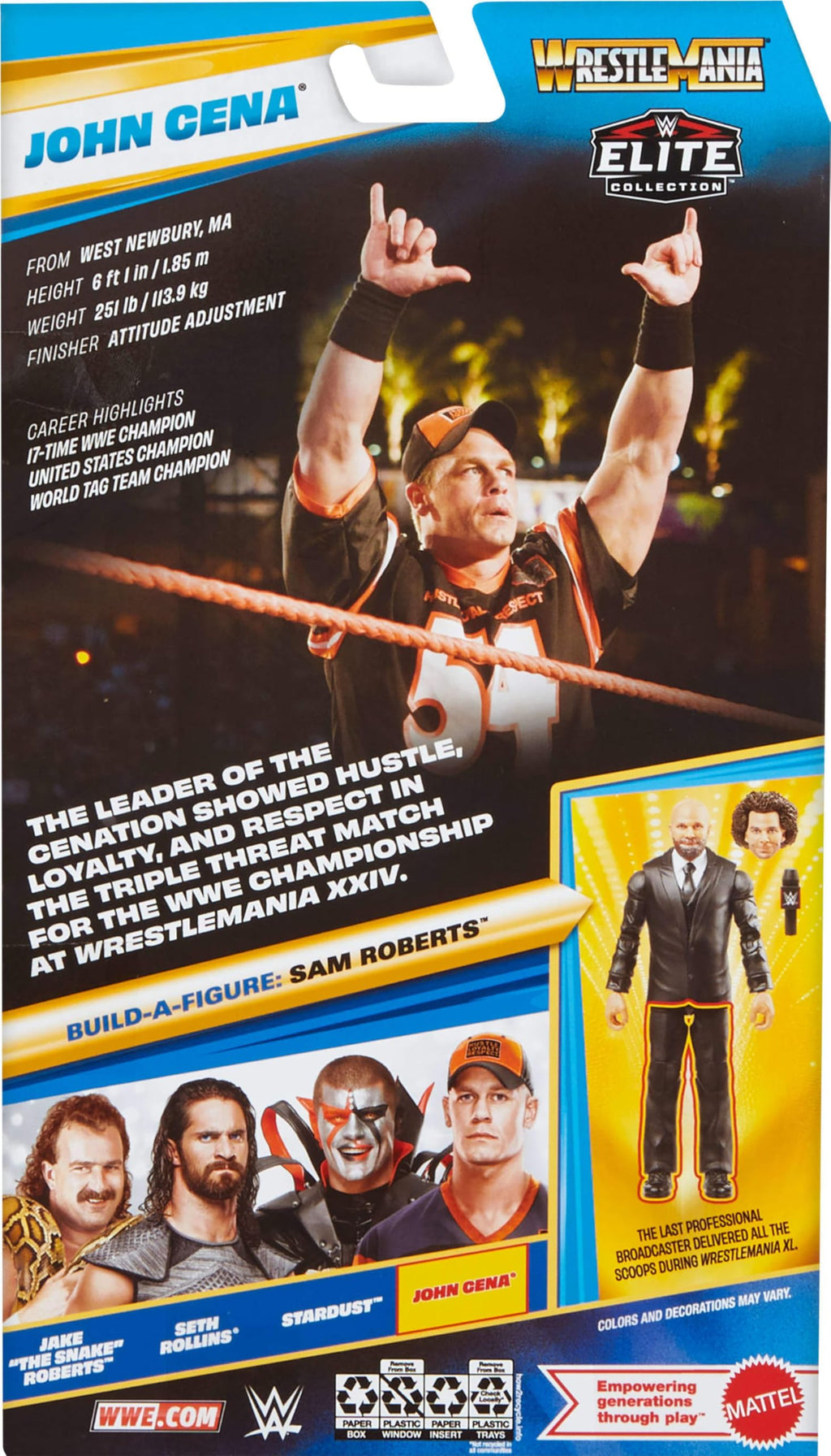 WWE Elite Collection Figure & Accessories Q19287