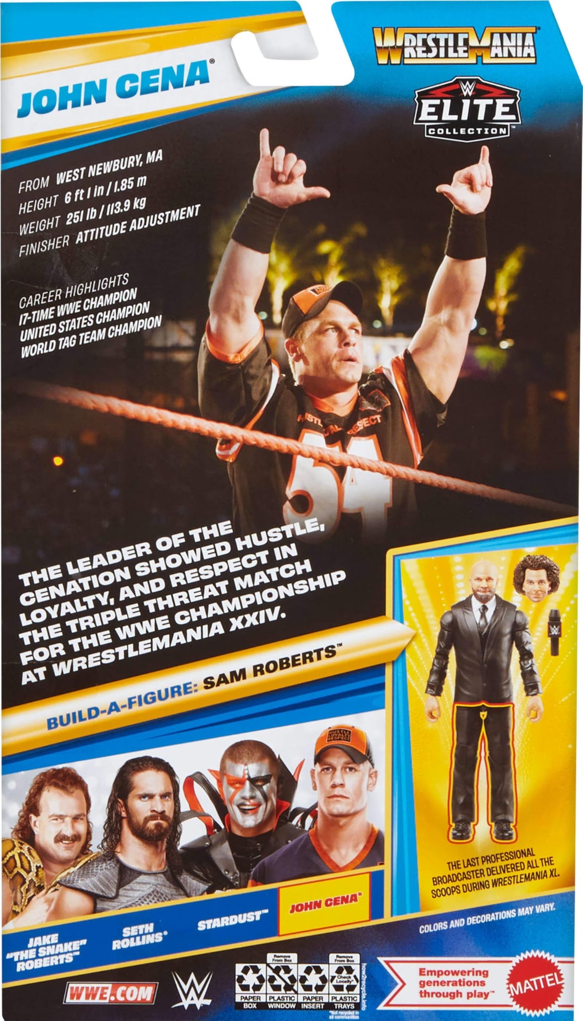 WWE Elite Collection Figure & Accessories Q19287
