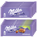 Chocolate Bars Variety Pack, Alpine Milk & Hazelnut, 10 - 3.52 oz Bars V525390