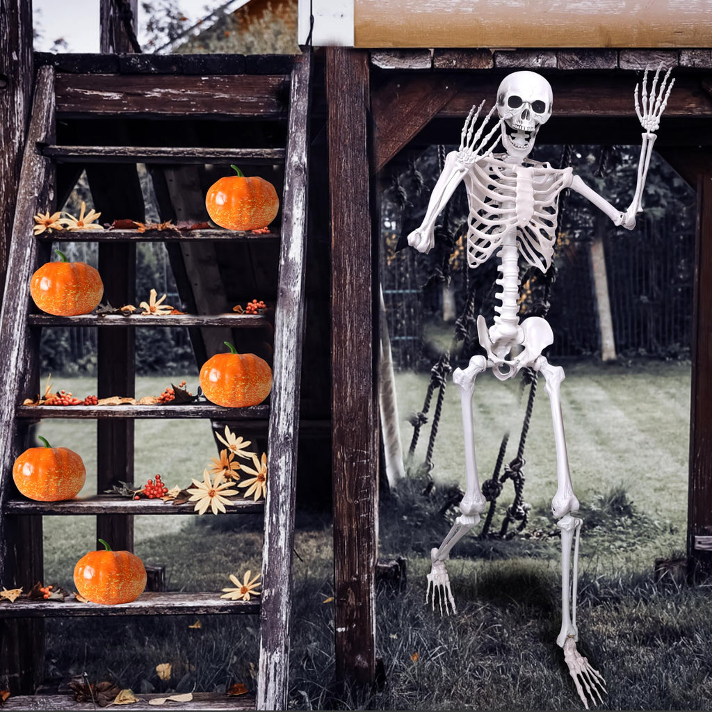 5.4ft Posable Full Body Skeleton D809656