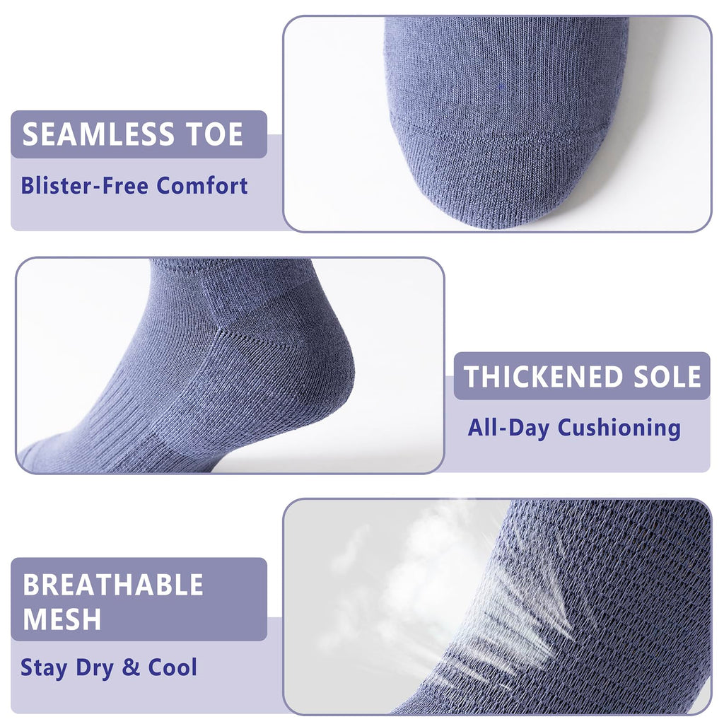 Viscose from Bamboo Crew Socks, 3 Pairs W851