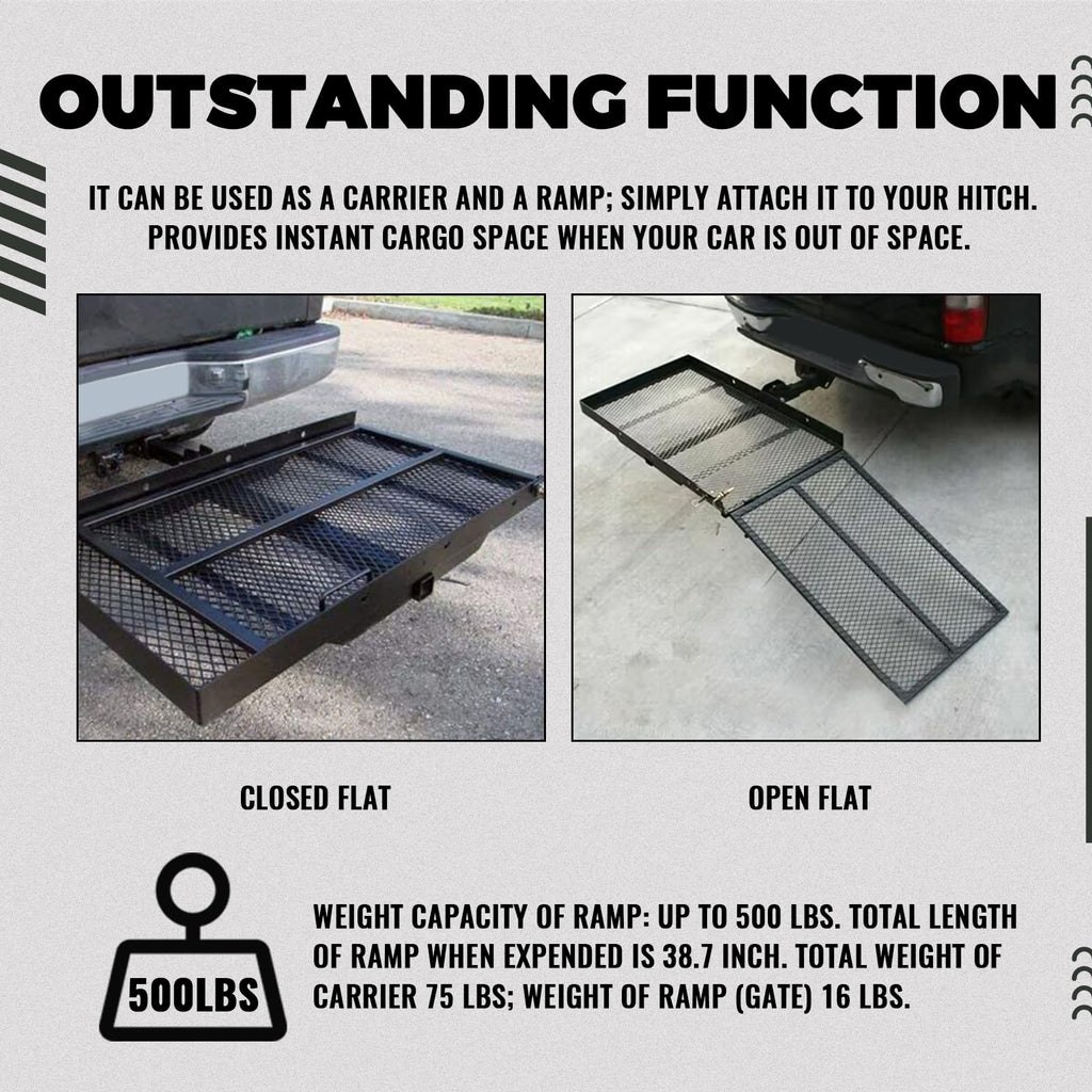 Steel Folding Mobility Scooter Carrier Rack B50978