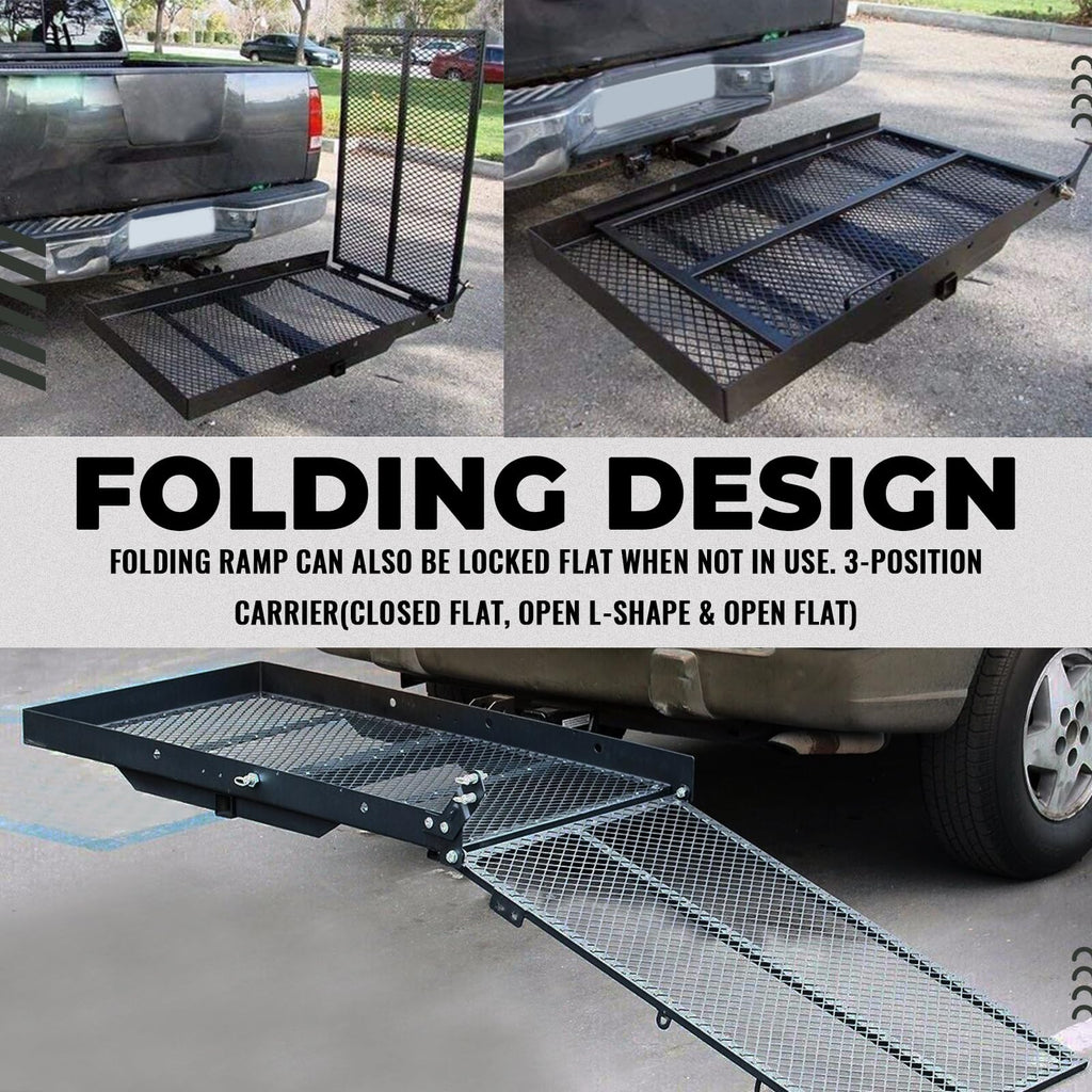 Steel Folding Mobility Scooter Carrier Rack B50978