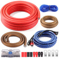 0 Gauge 3000W Amp Wiring Kit with 17FT CCA Power Cable E572226