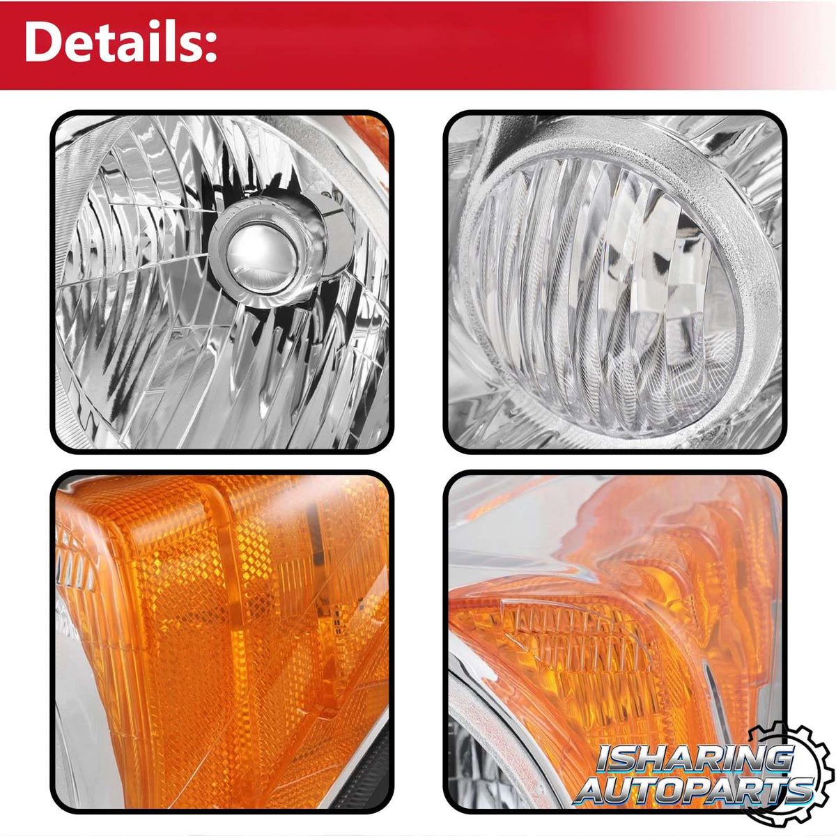 Headlights for 2007-2011 Honda CR-V K707733