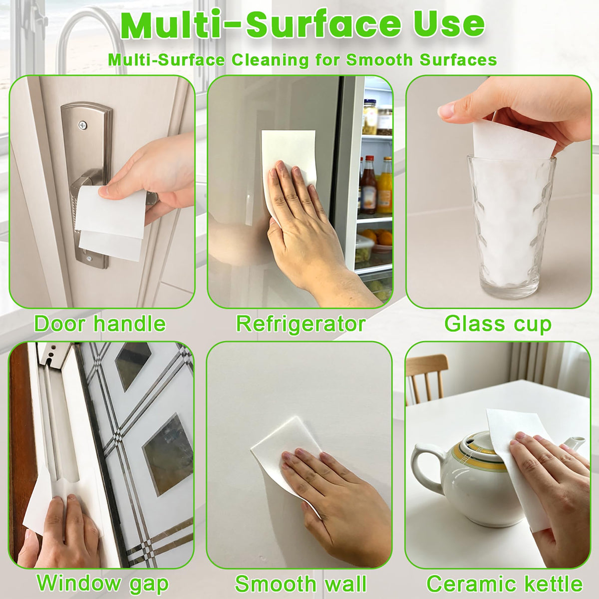 48 Pads 0.12cm Melamine Sponge Eraser Sheets F71399