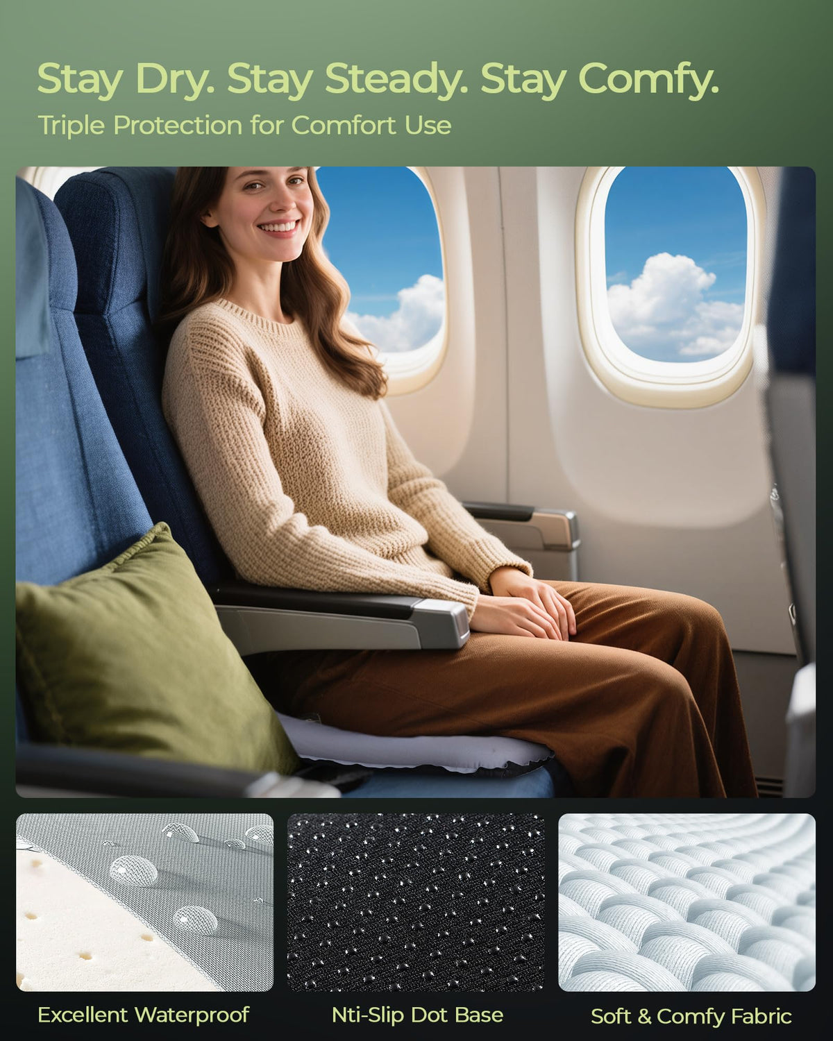 Inflatable Stadium Seat Cushion Z886