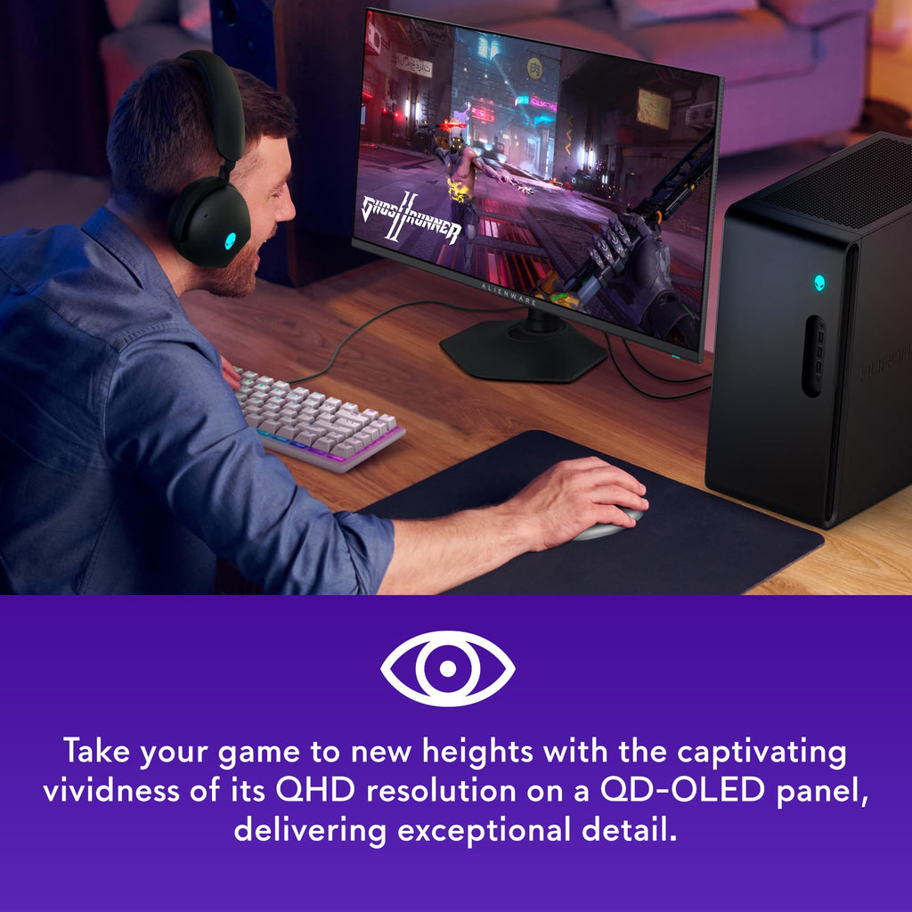 OLED Gaming Monitor 26.7-inch WQHD 360Hz Black I675