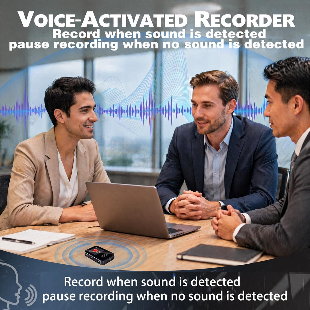 Voice-Activated Recorder with Playback S237993