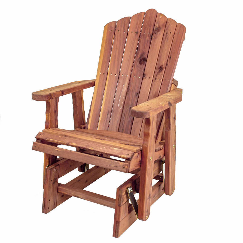 Cedar Adirondack Glider M894769