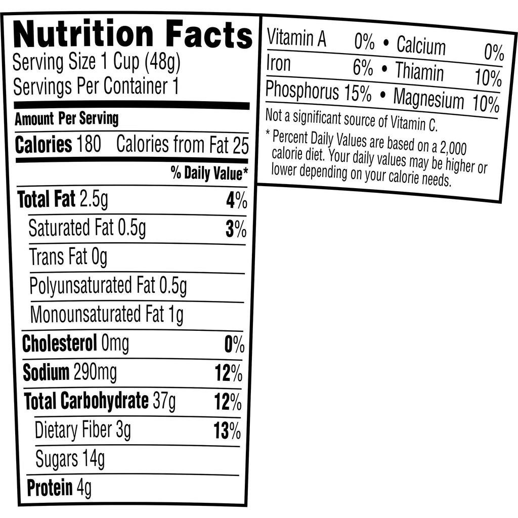 Instant Oatmeal Maple Brown Sugar 1.69 Oz Pack of 5 N968243
